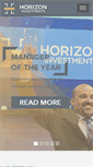 Mobile Screenshot of horizoninvestments.com